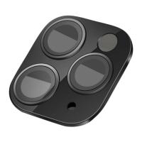 iPhone 11 Pro Max 3D Metal Kamera Lens Koruyucu Çerçeve