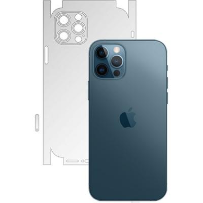 iPhone 12 Pro Max Hidrojel Hayalet Yan Alt Üst Kamera Kaplama Film