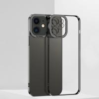 iPhone 11 Renkli Kenar Fashion Lazer Çerçeveli Silikon Kılıf