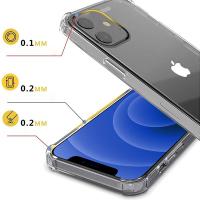 iPhone 12 Mini  5.4 Anti-Drop Silikon  Shockproof Şeffaf  Kılıf