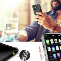 iPhone 12 Mini  5.4 Anti-Drop Silikon  Shockproof Şeffaf  Kılıf