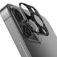iPhone 12 Pro Max için 3D Metal Kamera Lens Koruyucu Çerçeve