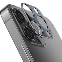 iPhone 12 Pro Max için 3D Metal Kamera Lens Koruyucu Çerçeve