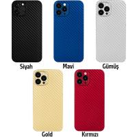 iPhone 12 Pro Max Lux Renkli Temperli Arka Koruma+Kamera Koruma
