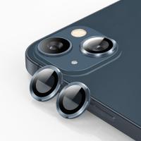 iPhone 13 Mini 3D Metal Çerçeveli Kamera Lens Koruyucu