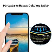 iPhone 13 Mini 5.4 9D Full Kaplama Kırılmaz Cam Ekran Koruyucu
