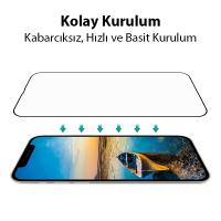 iPhone 13 Mini 5.4 9D Full Kaplama Kırılmaz Cam Ekran Koruyucu
