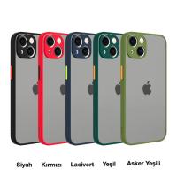 iPhone 13 Mini 5.4 Kamera Korumalı Premium Silikon Kılıf