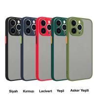 iPhone 13 Pro 6.1 Kamera Korumalı Premium Silikon Kılıf