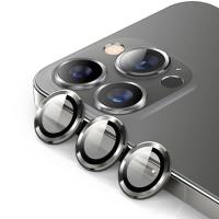 iPhone 13 Pro Max 3D Metal Çerçeveli Kamera Lens Koruyucu