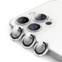 iPhone 13 Pro Max 3D Metal Çerçeveli Kamera Lens Koruyucu