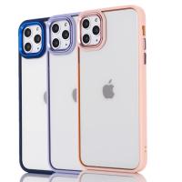 iPhone 13 Pro Max Parlak Renkli Çerçeve Ultra Lüx Silikon Kılıf