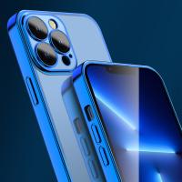 iPhone 13 Pro Renkli Kenar Fashion Lazer Çerçeveli Silikon Kılıf