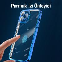 iPhone 13 Pro Renkli Kenar Fashion Lazer Çerçeveli Silikon Kılıf