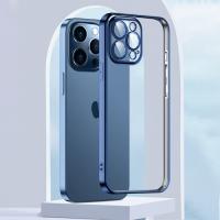 iPhone 13 Pro Renkli Kenar Fashion Lazer Çerçeveli Silikon Kılıf