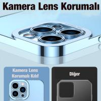 iPhone 13 Renkli Kenar Fashion Lazer Çerçeveli Silikon Kılıf