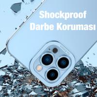 iPhone 13 Renkli Kenar Fashion Lazer Çerçeveli Silikon Kılıf