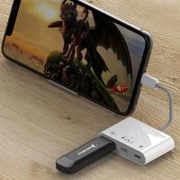 iPhone-Otg Hub Usb Type C To Kulaklık ve Usb Kamera Okuyucu Otg