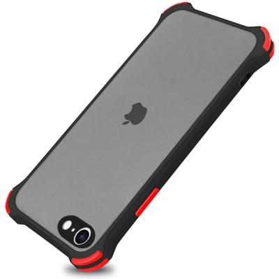iPhone SE2 2020 Shockproof Kamera Korumalı Darbe Emici Kılıf
