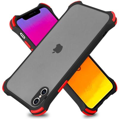 iPhone X Shockproof Kamera Korumalı Darbe Emici Kılıf