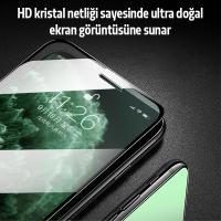 iPhone XR Anti-Blue Green Göz Koruma Full Ekran Koruyucu Tempered