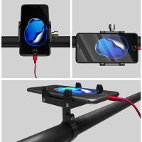 KR01 Metal Vidalı Bisiklet Motorsiklet Gidon Telefon Tutucu