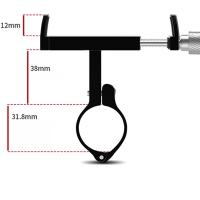 KR01 Metal Vidalı Bisiklet Motorsiklet Gidon Telefon Tutucu