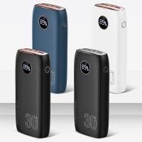 KUULAA 30000mAh Dijital Ekranlı PowerBank Type-C Hızlı Şarj+QC3.0
