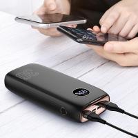 KUULAA 30000mAh Dijital Ekranlı PowerBank Type-C Hızlı Şarj+QC3.0