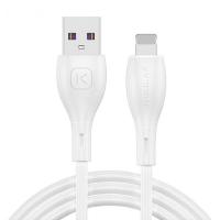 KUULAA Liquid Silikon iPhone 12-11-XR-8-7 Şarj Kablosu 2.4A 1mt