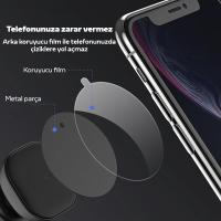 KUULAA Magnetic-Mıknatıslı Telefon Tutucu için Metal Plaka Seti