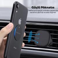 KUULAA Magnetic-Mıknatıslı Telefon Tutucu için Metal Plaka Seti