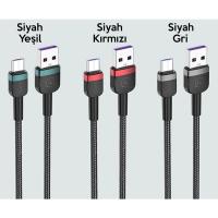KUULAA Mikro USB 3A Şarj Android Usb Hızlı Şarj Kablosu (1 Metre)