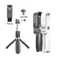 L02 4in1 Selfie Çubuğu Uzaktan Kumandalı Bluetooth Tripod
