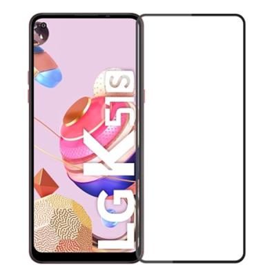 LG K51S için 3D Full Glue Tempered Kırılmaz Cam Ekran Koruyucu