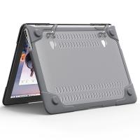 Macbook Air 13 A1932 2018-2019-2020 Şeffaf Standlı Koruyucu Kılıf