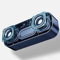 MC H9 Subwoofer SoundBar Saatli LED Bluetooth Speaker Hoparlör
