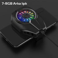 MEMO DL06 RGB Led Cep Telefon Soğutma Fanı Radyatör Soğutucu