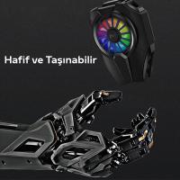 MEMO DL06 RGB Led Cep Telefon Soğutma Fanı Radyatör Soğutucu