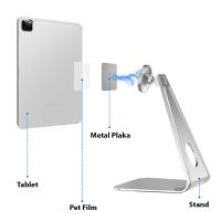 Metal Masa Üstü Standlı Mıknatıslı Tablet ve Telefon Tutucu