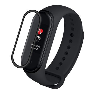 Xiaomi Mi Band 4 için 3D Full Darbe Emici Ekran Koruyucu
