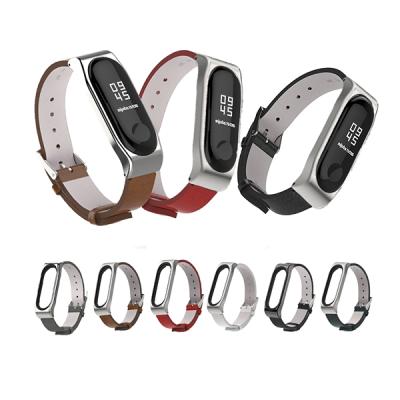 Mijobs Xiaomi Mi Band 3 Pu Deri Kayış Kordon