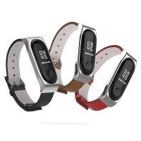 Mijobs Xiaomi Mi Band 3 Pu Deri Kayış Kordon