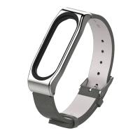 Mijobs Xiaomi Mi Band 3 Pu Deri Kayış Kordon