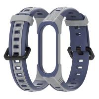 Mijobs Xiaomi Mi Band 4-5 için Çift Renkli Kayış Kordon
