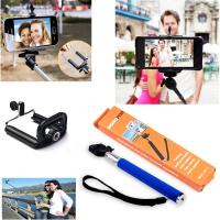 Monopod Cep Telefonu ve Kamera Selfie Çubuğu için Tripod Aparatı