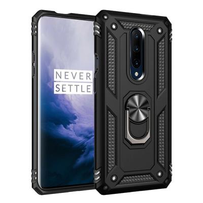 OnePlus 7 Pro Yüzüklü Kılıfı Armor Shockproof Ring Kılıf