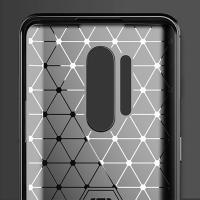OnePlus 8 Pro Brushed Carbon Fiber Silikon Kılıf