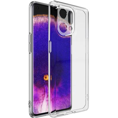 OPPO Find X5 Kamera Korumalı Ultra İnce Şeffaf Silikon Kılıf