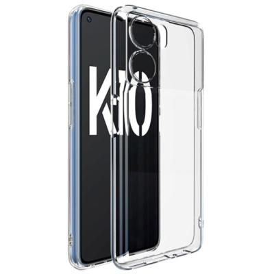 OPPO K10 5G Kamera Korumalı Ultra İnce Şeffaf Silikon Kılıf